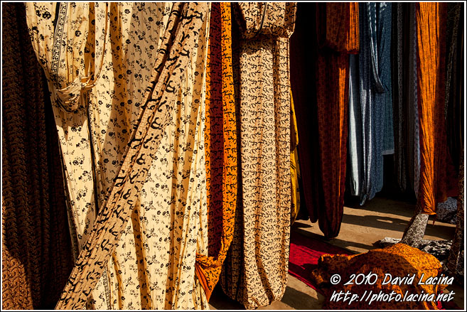 Colorful Clothes - Jaipur fabric factory, India