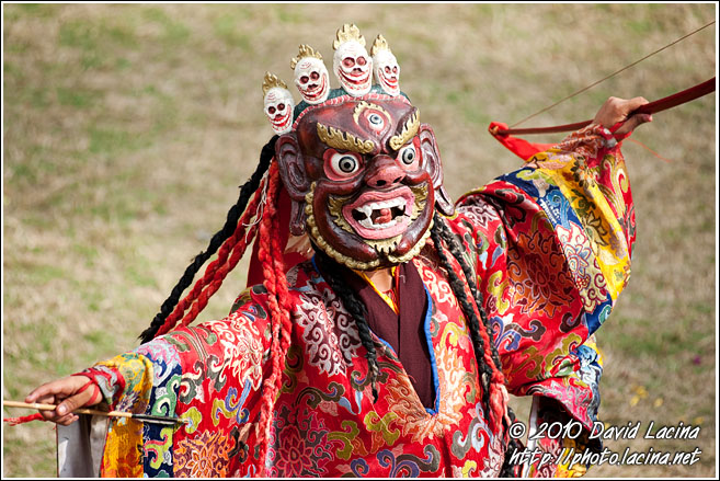 Mask Dancer - Cham Dance, India