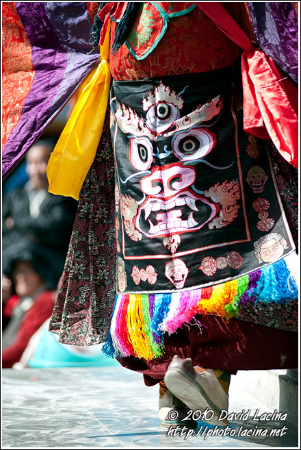 Colorful Decoration - Cham Dance, India