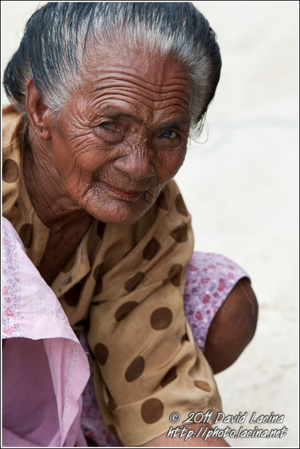 Bajau Laut Woman - Sea gypsies - Bajau Laut, Malaysia