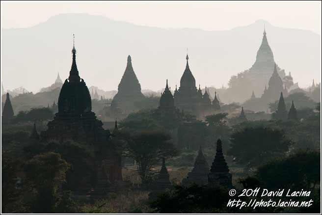 Temples During Sunset - Bagan, Myanmar (Burma)