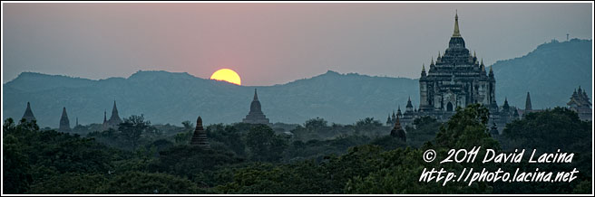 Sunset In Bagan - Bagan, Myanmar (Burma)