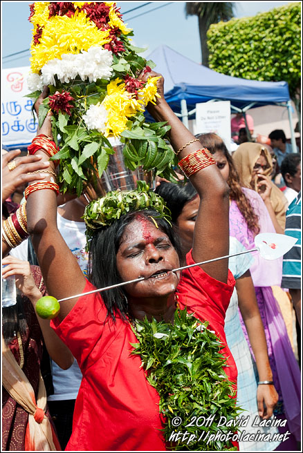 Woman In Trance - Thaipusam, Malaysia