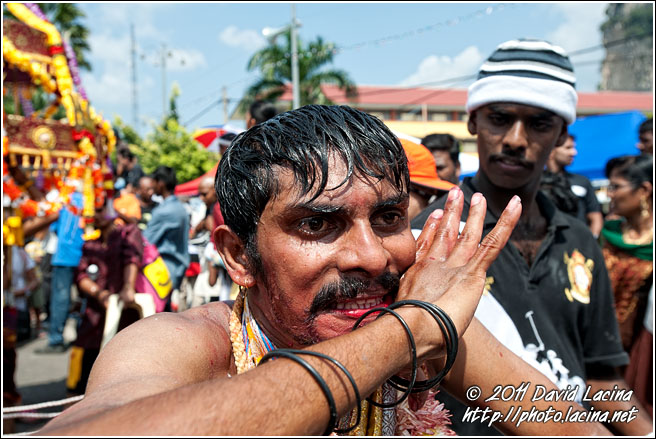 Man In Trance - Thaipusam, Malaysia