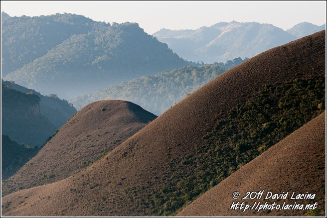 Hills Abstraction - Kalaw Trekking, Myanmar (Burma)