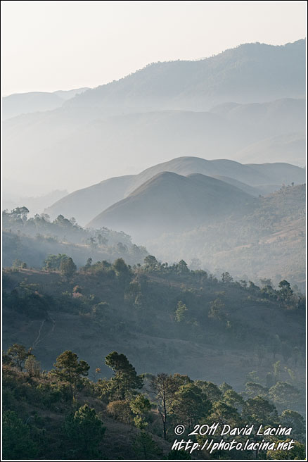 Sunrise In The Hills - Kalaw Trekking, Myanmar (Burma)