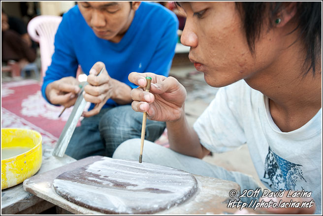 Grinding Jade - Mandalay, Myanmar (Burma)
