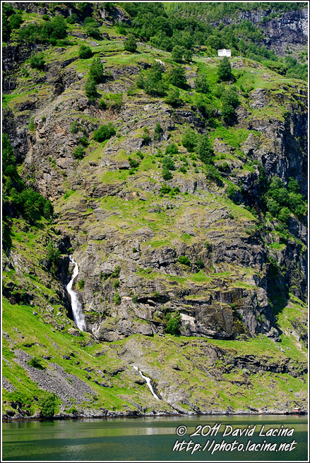 Farm House In The Fjord - Nærøyfjord World Heritage Area, Norway