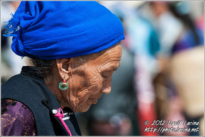 Bai Elderly Woman - Dali And Erhai Lake, China