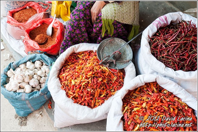 Chili Seller - Xishuangbanna, China