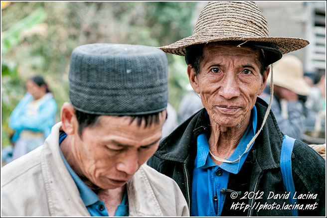 Man At Local Market - Tribal Local Market, China