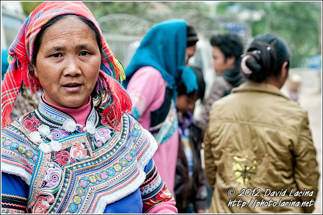 Yi Woman - Tribal Local Market, China