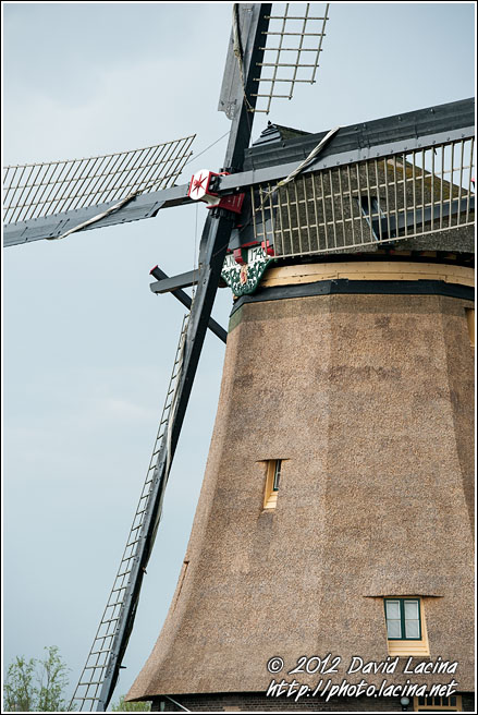 Detail Of Kinderdijk Windmill - Kinderdijk, Netherlands