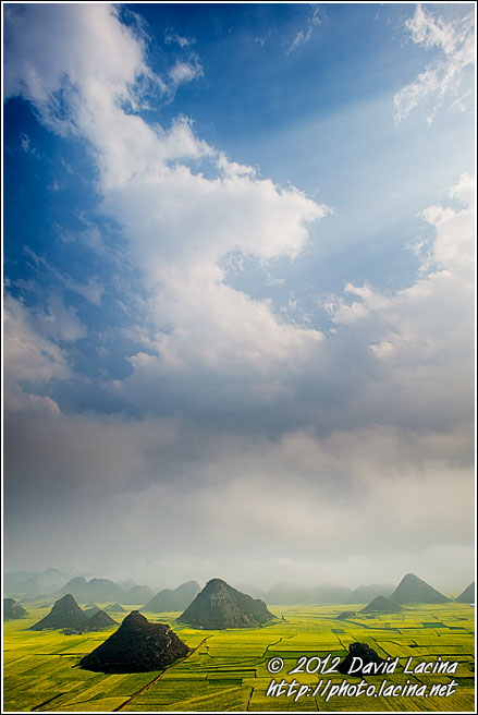 Sunset At Luoping - Luoping, China