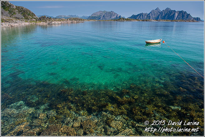 Boat At Bay - Lofoten 2013, Norway