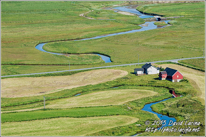 Houses And Riverband - Lofoten 2013, Norway