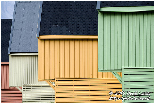 Colorful Houses - Svalbard, Norway