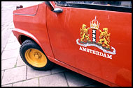 Car On Amsterdam Street, Best Of Netherlands, Netherlands