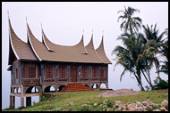 Minang House, Lake Maninjau, Indonesia