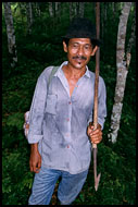 The Wild Pig Hunter, Lake Maninjau, Indonesia