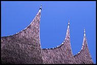 Minang Roof, Minangkabau, Indonesia