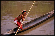 Mentawai Woman, Siberut island, Indonesia