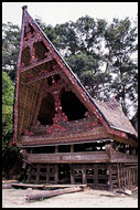 Batak House, Lake Toba, Indonesia