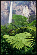 Sipiso-piso Waterfall, Lake Toba, Indonesia