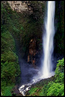 Sipiso-piso Waterfall, Lake Toba, Indonesia