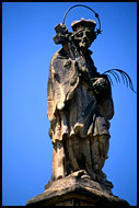 Statue On Bouzov, Moravia Historical, Czech republic