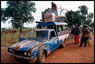 Tro Tro - Local BUS, Lobi tribe, Ghana