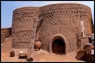 Traditional Kassena House, Kassena tribe, Ghana