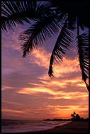 Sunset At Breno Beach, Brenu beach, Ghana