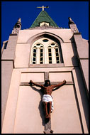 Detail Of Cape Coast Church, Cape Coast, Ghana