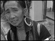 Tribal Woman, Vietnam in B&W, Vietnam