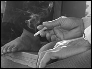 Taking A Smoke, Vietnam in B&W, Vietnam
