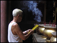 In A Temple, Vietnam In Color, Vietnam