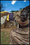 Turkana Woman, Turkana Tribe, Kenya
