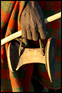 Ekicholong - Turkana Stool And Neck Rest In One, Turkana Tribe, Kenya