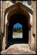 Detail Of Watch Tower, Royal Centre, Hampi Historical, India