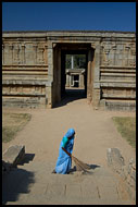 Underground Virupaksha Temple, Hampi Historical, India