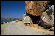 Please Sound Horn!, Hampi - Nature, India