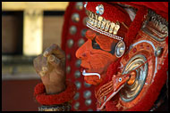 Resting Dancer, Theyyam Ritual Dance, India