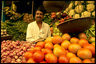 Seller At The Ooty Market, Ooty, India