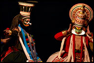 Kathakali Performance, Kathakali, India