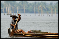 Resident Of Backwaters, Backwaters, India