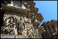 Hoysaleswara Temple, Belur And Halebid, India