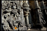 Detail Of Channakeshava Temple, Belur And Halebid, India