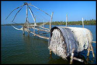 Chinese Net (Cheena Vala) By Sea, Cochin - Chinese Nets (Cheena vala), India