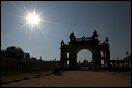 Entrance To Mysore Palace, Mysore, India